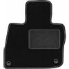 Wielganizator Tappetini auto in velluto su misura, compatibili con Honda Civic VIII (UFO) Hatchback 2006-2012 - Velluto - Accessori Auto - Pratico Zerbino Auto - 1 pezzo - Nero