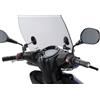 Puig 9682H Urban parabrezza per scooter di maggiore altezza con protezione aerodinamica ottimizzata per uso urbano, Fumé