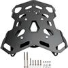 Artudatech Top Rack Luggage Carrier Plate Black Adatto per Yamaha Tracer 9/9 GT 2021-2023 Aluminum