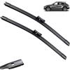 Autopixl Spazzole tergicristallo anteriori compatibili con Porsche Macan 95B 2014-2023 parabrezza parabrezza 24+20
