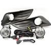 bcumst fari fendinebbia auto Per Ford Fiesta 2013 2014 2015 2016 2017 Paraurti Anteriore A LED Fendinebbia Cablaggio Fendinebbia Griglia Copertura(Halogen set)