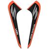 Paraserbatoio.it PROTEZIONI FRONTALI RESINATO ADESIVO EFFETTO 3D, PER MOTO COMPATIBILE CON KTM 1290 Adventure S 2021-2022 Arancione