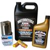 Shop Bikers Kit tagliando Compatibile Con Harley Davidson sportster xl 883 1200 candele champion cambio olio motore trasmissione 20w50 minerale drag filtro cromato