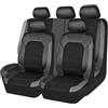 LCLSNNK Coprisedili per auto adatti per Nissan Navara D22 Navara D40 Navara D40 S Navara Np300 Navara NP300 S materiali comfort premium ricambi auto generali, grigio