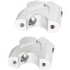AYNEFY Adattatore Riser Battuta D'arresto Rialzato per Manubrio 32 Mm, Parti di Conversione Moto, Parti di Regolazione Manubrio in Alluminio, R1200GS R1250GS 2013-2019
