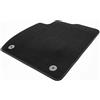 kh Teile 4 tapis de sol en caoutchouc Compatibile con Opel Zafira C (dal 2011), conducente singolarmente nero