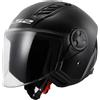 LS2, Casco Moto Jet AIRFLOW SOLID Matt Black, M