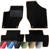 moto-MOLTICO Tappetini Auto Set di Tappeti in Moquette su Misura per Mitsubishi Pajero V80 Lungo 2007-2021 (Filo Beige)