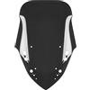 DWTNMEX Parabrezza Moto Per X-MAX 300 2017 2018 2019 2020 2021 2022 Parabrezza Per Moto Deflettore Del Flusso D'aria Visiera Parabrezza Anteriore Moto Schermo Parabrezza(Black)
