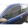 J&J AUTOMOTIVE Deflettori d'Aria per Opel Corsa B 3-Porte 1993-2000, Set da 2 Pezzi, Nero Fumé Oscurato Heko
