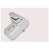 YUZHIWEN Gancio per visiera auto adatto per visiera parasole per Fiat Grande Punto dal 2005 in poi (colore: grigio chiaro)