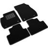 IL TAPPETO AUTO BY FABBRI 3 SPRINT03412 - Tappetini su Misura per Auto in Moquette Antiscivolo Compatibile con Zafira C Tourer dal 2011-