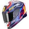 e-bikers.IT E-BIKERS CASCO SCORPION EXO-R1 EVO AIR COUP Blu-Rosso-Giallo TAGLIA M