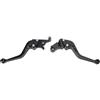 Pyhodi Leva Frizione Freno Motociclistica, Lega di Alluminio Universale per GB350S CB350 Rs, Leva della Frizione del Freno Facile Installare la Sostituzione della Leva a Mano Moto (BLACK)