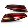 WzFacai6 Gruppo Ottico Posteriore per Auto per VW Golf MK7 Golf 7 5 TSI TDI 2013-2019,Paraurti posteriore fanale posteriore luce di retromarcia Fanale Posteriore Esterno,Red
