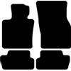 Kovvar Tappetini per Auto in Gomma Duogrip adatti per Mini Cooper/One F56/Electric 2014-2024 - Versione: 3 porte - Serie: DuoGrip Gomma