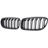 Viviance Griglia Griglia Paraurti Anteriore Auto compatibile con BMW E90 E91 LCI Serie 3 Berlina Wagon 325i 328i 335i 335xi 330i 330xi 2009-2012 - Nero opaco