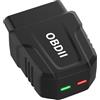 TKSE OBD2 - Dispositivo diagnostico Bluetooth 5.4, dispositivo diagnostico auto per iPhone iOS & Android, lettore di codici di diagnostica, scanner, OBDII/EOBD, luce del motore, reset/cancellazione
