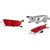 EASYSHOP24H Faro Fanale Fanalino Posteriore DX Compatibile Per Evoque dal 2011 al 2018 Retronebbia Su Paraurti Stop Gruppo Ottico Destro Lato Passeggero