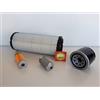 Motor Fun Sports Set di filtri (piccolo) compatibile con Yanmar Vio 30 con motore 3TNE filtro olio, filtro aria, filtro carburante