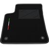 Somer Car Tappetino Auto SOLO LATO GUIDA 1pz compatibile con Citroen C3 AIRCROSS 2017-2025 | 1 tappeto su misura in moquette, bandiera Italia