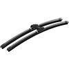 EVEKHAHHRB 2 Pezzi LHD Per Lancia Per Ypsilon 2003-2023 Tergicristalli Anteriori Accessori Per Finestrini E Parabrezza Spazzole Tergicristallo(Black,2011-2023)