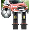 NSLUMO P13W lampadine LED DRL per F/ord Ecosport MK1 2013-2017 P13W 12277 | SH23W PG18.5d-1 6000K bianco xenon 21-SMD 3030 proiettore CANbus luce diurna luci città plug-and-play 2PCS