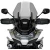 Generico Cupolino Moto Parabrezza Plexiglass JD9 Touring FUME' CHIARO Compatibile con CF MOTO 800MT 2022-2025