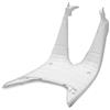 Faco CAREN COMPATIBILE CON ATURA PEDANA POGGAPIEDI COMPATIBILE CON MBK BOOSTER SPIRIT BWS BW'S 50 1988 2003 BIANCO