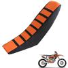 generico copri sella moto Compatibile con Ktm 450 SX-F 2016-Present，Protezione solare e antiscivolo, accessori per moto coprisella moto (Black Orange)