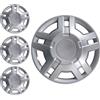 W-Parts SERIE 4 BORCHIE - 4 COPRICERCHI COPPE RUOTA 15 PER FIAT DUCATO - non camper