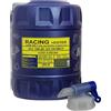 Diederichs MANNOL Racing + Ester 10W-60 API SN/SM/CF Olio per motore con rubinetto di scarico 20 l