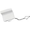 QAQMHVCVB Tappo Copri Gancio Traino Copertura Paraurti Anteriore E Posteriore Per Golf 7.5 MK7.5 Gancio Di Traino Bianca QAQMHVCVB(Posteriore)
