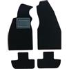 OFFICINE MILANO IL TUO STILE IN AUTO. Set 4 Tappetini per Alfa Romeo GTV - SPIDER in Moquette Nero Su Misura OFFICINEMILANO. 2 Anteriori+2 Posteriori. Sistema di Fissaggio Compatibile con l'Originale. Fondo antiscivolo