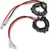 KATUR H7 Lampadina per Faro con Supporto per Fermo per Clip a LED per VW Golf MK6/7 Jetta Scirocco 2012 New Touran 2014 Sharan Passat B7 Vito (Confezione da 2)