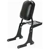 SPAAN Schienalino Alto Nero con portapacchi compatibile con Moto Guzzi V7 850-1761