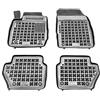 MTM Tappetini Gomma per Ford Fiesta VI 2011-06.2017 Design a Vaschetta, su Misura con Bordi Rialzati cod. 3D 5381