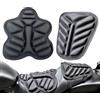 Wscwl Cuscino Sella Moto, Cuscino Gel Moto, Schiuma Per Sedile Per Moto, Comodo Cuscino Per Passeggero Coprisedile Per Moto Traspirante Con Cuscino D'aria, Per Lunghi Periodi Di Guida