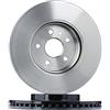 TRW 2x TRW Disco freno Anteriore Ø300mm Altezza: 45,5mm Spessore: 26mm Cerchio foro-Ø: 105mm ventilato DF6629 Compatibilità con OPEL Mokka/Mokka X J13, CHEVROLET Trax I U200, VAUXHALL Mokka/Mokka X