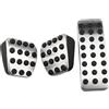 SPVPUPRMNN Pedale freno frizione auto Per Mercedes A B CLA GLA GLE ML GL R W164 W166 X156 X164 X166 W251 W169 W176 W245 Copripedale Auto(MT)