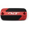SOUTES Parte del serbatoio Moto Freno Anteriore Serbatoio Fluido Copertura Tappo Olio Motore Accessori Per Honda NT1100 2021 NT 1100 2022 Nt1100 2023(Red)