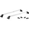 Italfodere Barre Portatutto Compatibili Con Ford Focus III SW Dal 2011 Al 2018 - Solo Per Railing Chiusi - Antifurto - Omologate - Portata 90 Kg - Alluminio