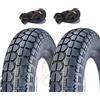 ECOVELO 2 GOMME 3.50-8 6 P.R. + CAMERE PNEUMATICI PF145 RINFORZATI PER VESPA VBB VNB VBA VNA VB1T GL 125 150