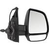 SRLine Specchietto Retrovisore per Fiat Doblo, Opel Combo, Destro, Nero, Manuale