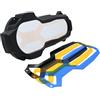 MOMOHCHGBT Protezioni Copri Lenti Fari Per BMW R1250GS R 1250 GS R 1250GS Per Adventure 2018-2024 Protezione Faro Per Moto Copertura Di Protezione Per Fari Anteriori Moto Copri Faro(Reflective Glass X)