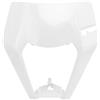 MKBHD Misura for KTM SX XC SXF XCF EXC XCW EXCF SMR 125 150 200 250 350 300 450 500 530 Moto Faro Del Faro Maschera(WHITE)