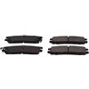 HOFFCAR KIT PASTIGLIE FRENO POSTERIORI compatibile con GREAT WALL HOVER | PASTIGLIE FRENANTI AUTO OEM 27OP002, | SOSTITUZIONE DIRETTA | BASSA POLVERE | SILENZIOSO