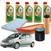 Somer Car kit tagliando compatibile con mercedes classe a w169 b w245 160 180 200 cdi 5l olio motore + 4 filtri