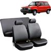 GPDESIGN COPRISEDILI GRIGIO FIAT PANDA 750 / YOUNG 1980>2003 FODERA SEDILI IN COTONE GRIGIO
