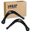 kW&HP COPPIA BRACCI BRACCETTI TRAPEZI OSCILLANTI ANTERIORI DX/SX DESTRO SINISTRO 206, 206+ (KW0027)
